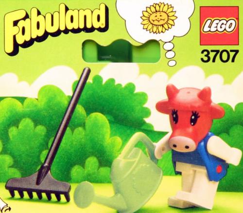 LEGO Fabuland Clover Cow (3707-1)