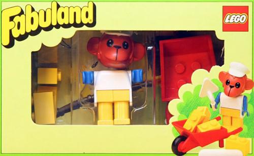 LEGO Fabuland Bricklayer Oscar Orangutan (3714-1)