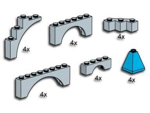 LEGO Bulk Bricks Castle Expander Pack (3732-1)