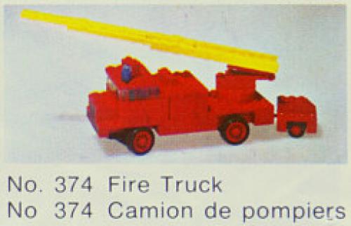 LEGO Fire Fire Engine (374-2)