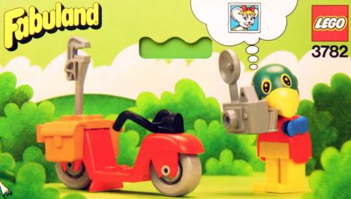 LEGO Fabuland Photographer Patrick Parrot (3782-1)