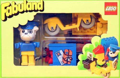 LEGO Fabuland Buzzy Bulldog's Mailbox (3793-1)