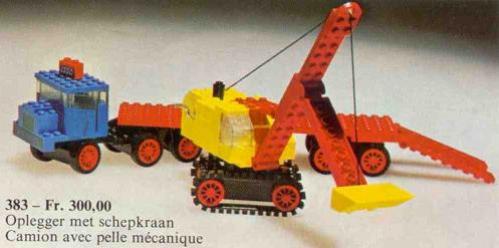 LEGO Construction Truck with Excavator (383-1)