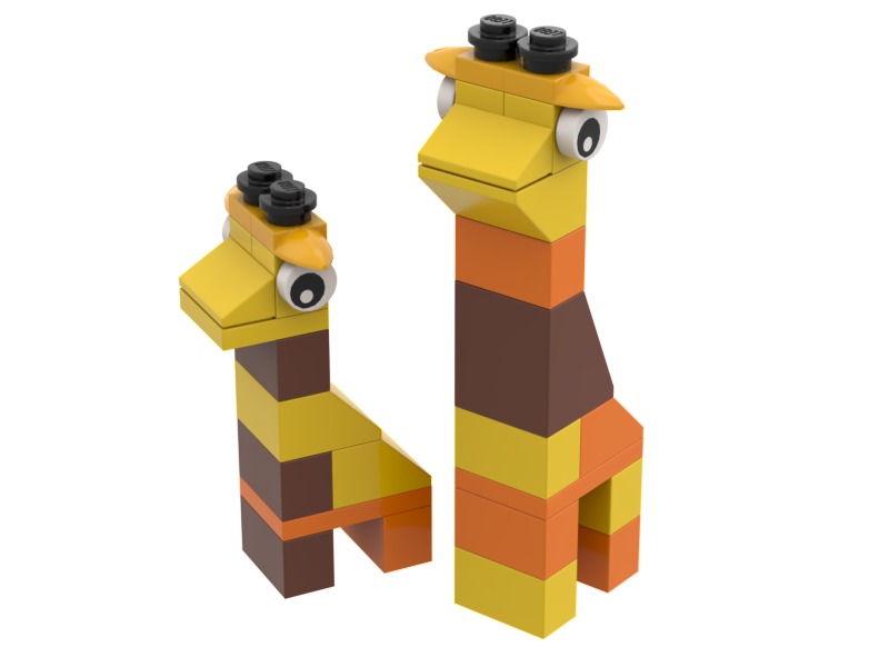 LEGO Pick A Model Giraffes (3850003-1)