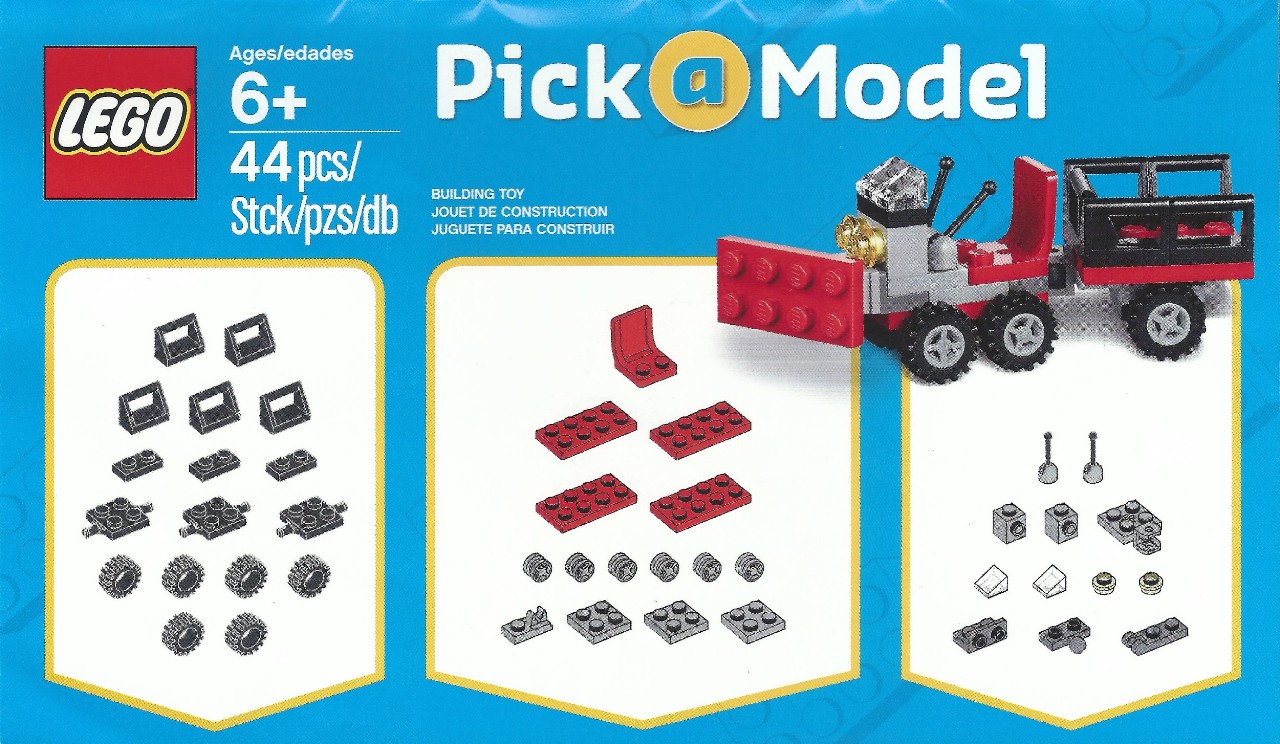 LEGO Pick A Model Snowplough (3850014-1)