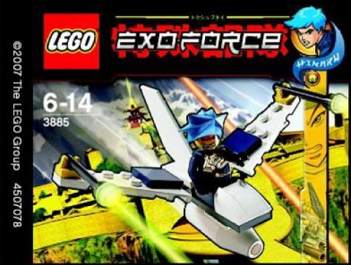 LEGO Exo-Force Hikaru Little Flyer - Boxed Version (3885-2)