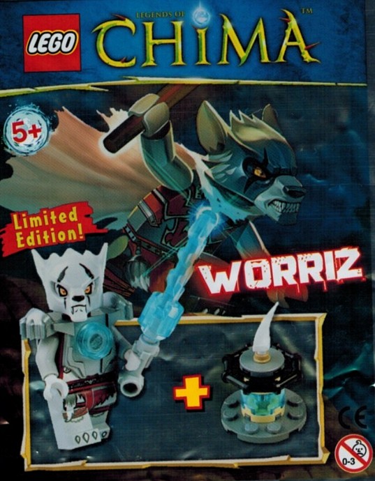 LEGO Legends of Chima Worriz (391404-1)