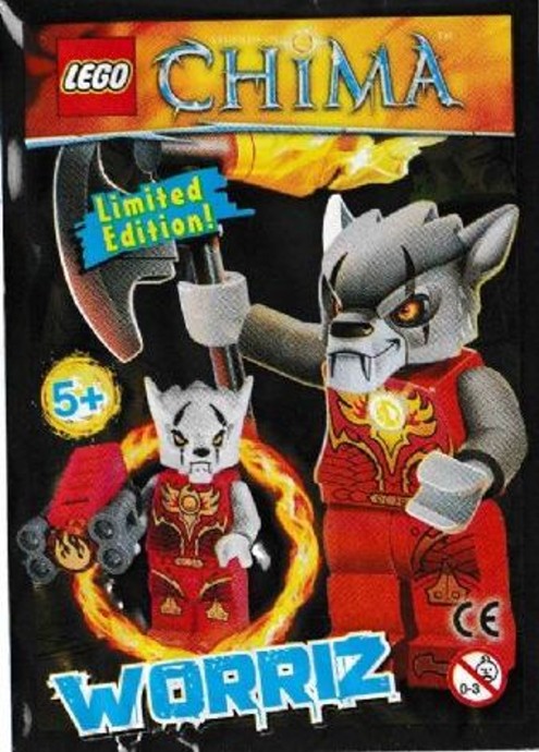 LEGO Legends of Chima Worriz (391412-1)