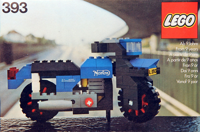 LEGO Hobby Sets Norton Motorcycle (393-1)