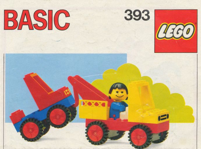 LEGO Basic Tow Truck (393-2)