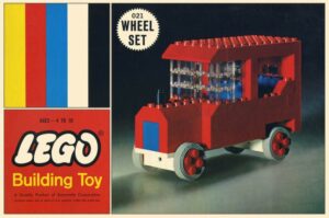 LEGO Samsonite Wheel Set (021-1)