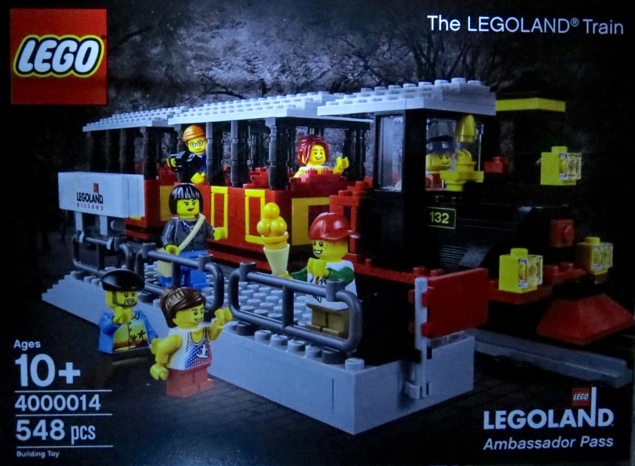 LEGO Legoland Parks The LEGOLAND Train (LEGOLAND Ambassador Pass Version) (4000014-3)