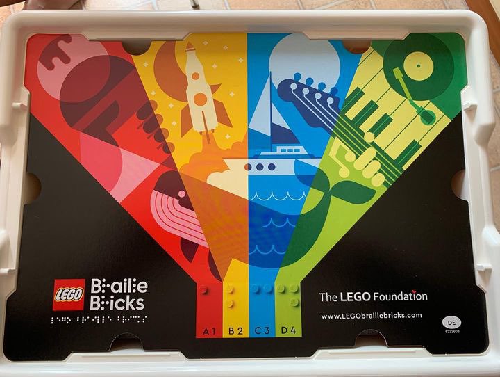 LEGO Educational and Dacta Braille Bricks Toolkit (German) (4000505-1)