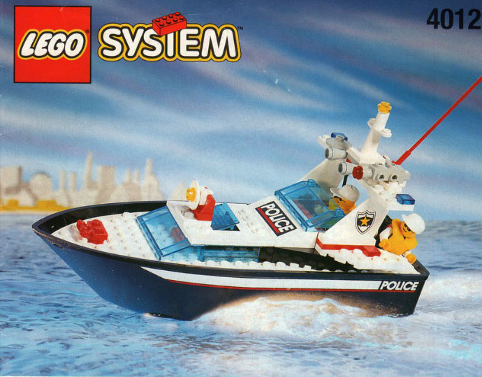LEGO Boat Wave Cops (4012-1)