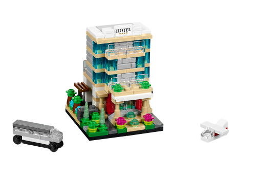 LEGO Bricktober Bricktober Hotel (40141-1)