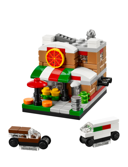 LEGO Bricktober Bricktober Pizza Place (40181-1)