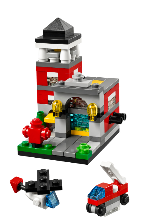 LEGO Bricktober Bricktober Fire Station (40182-1)