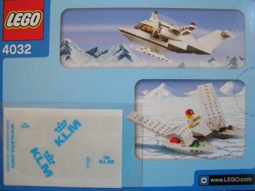 LEGO World City Passenger Plane - KLM Version (4032-11)