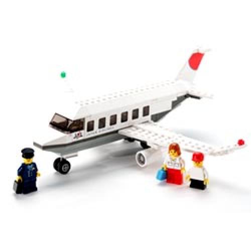LEGO World City Passenger Plane - JAL Version (4032-5)