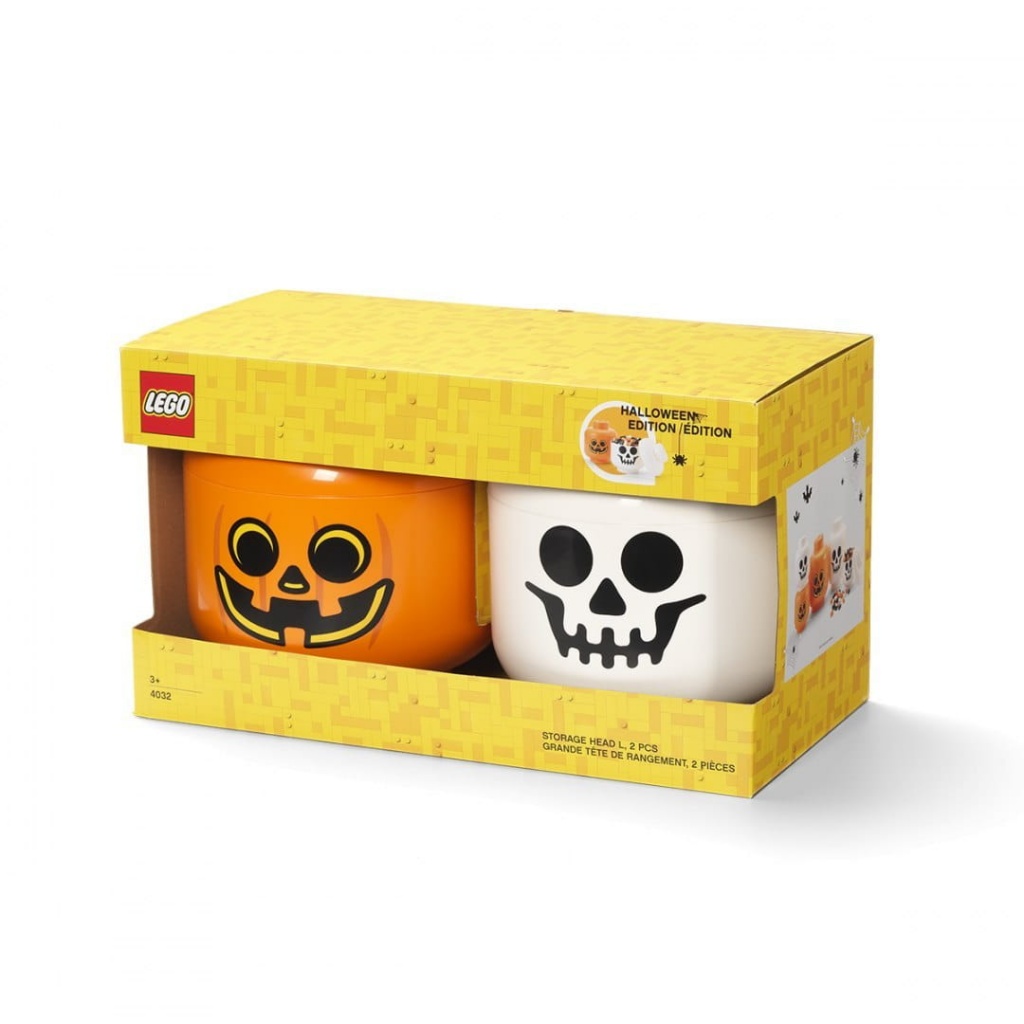 LEGO Storage Storage Head Combo (Halloween Edition) (40321739-1)