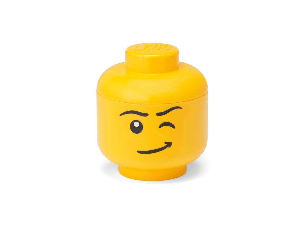 LEGO Storage Storage Head Mini (Winking Boy) (40330800-1)