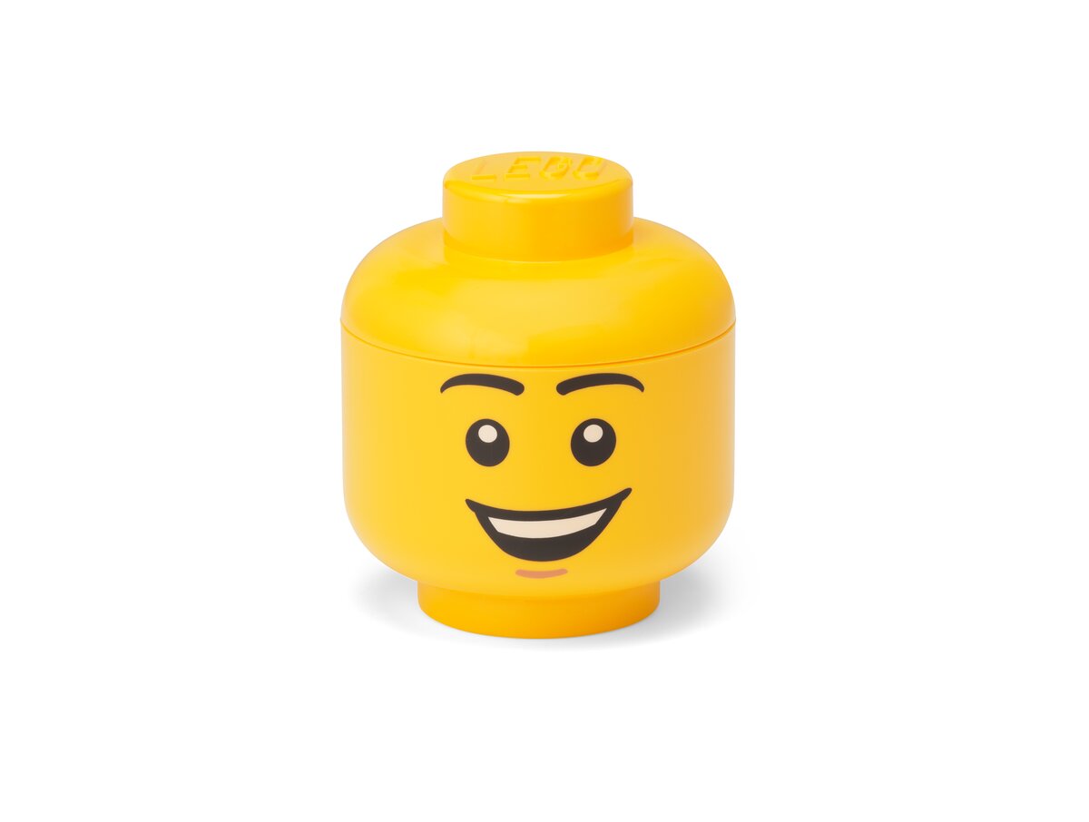 LEGO Storage Storage Head Mini (Happy Boy) (40330810-1)