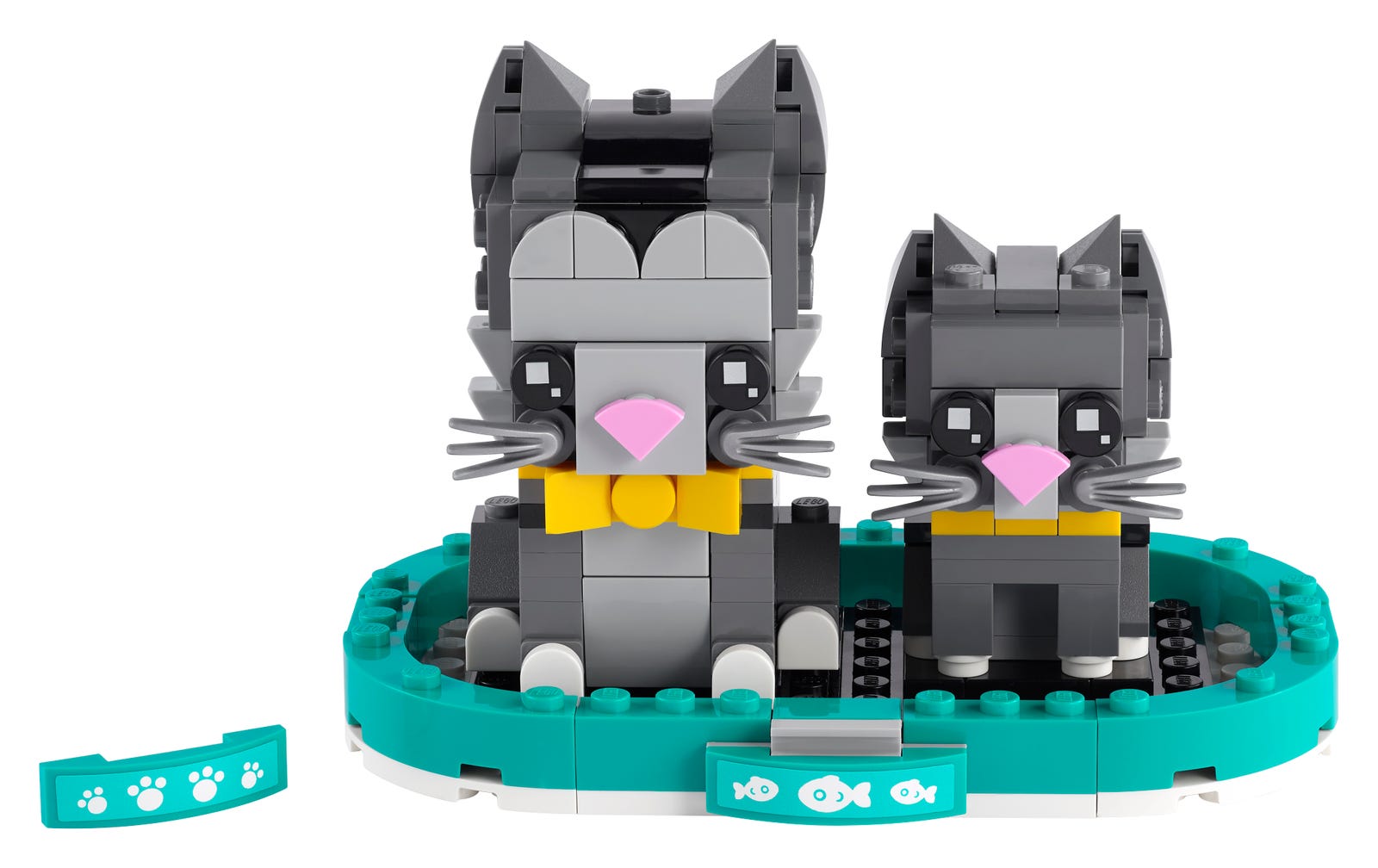 LEGO Brickheadz Shorthair Cat and Kitten (40441-1)