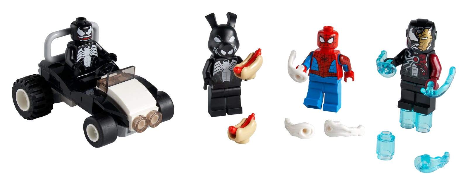 LEGO Spider-Man Spider-Man versus Venom and Iron Venom (40454-1)