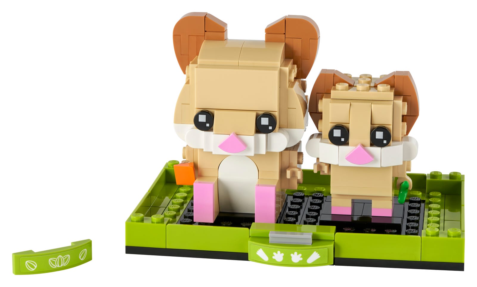 LEGO Brickheadz Hamster and Baby Hamster (40482-1)