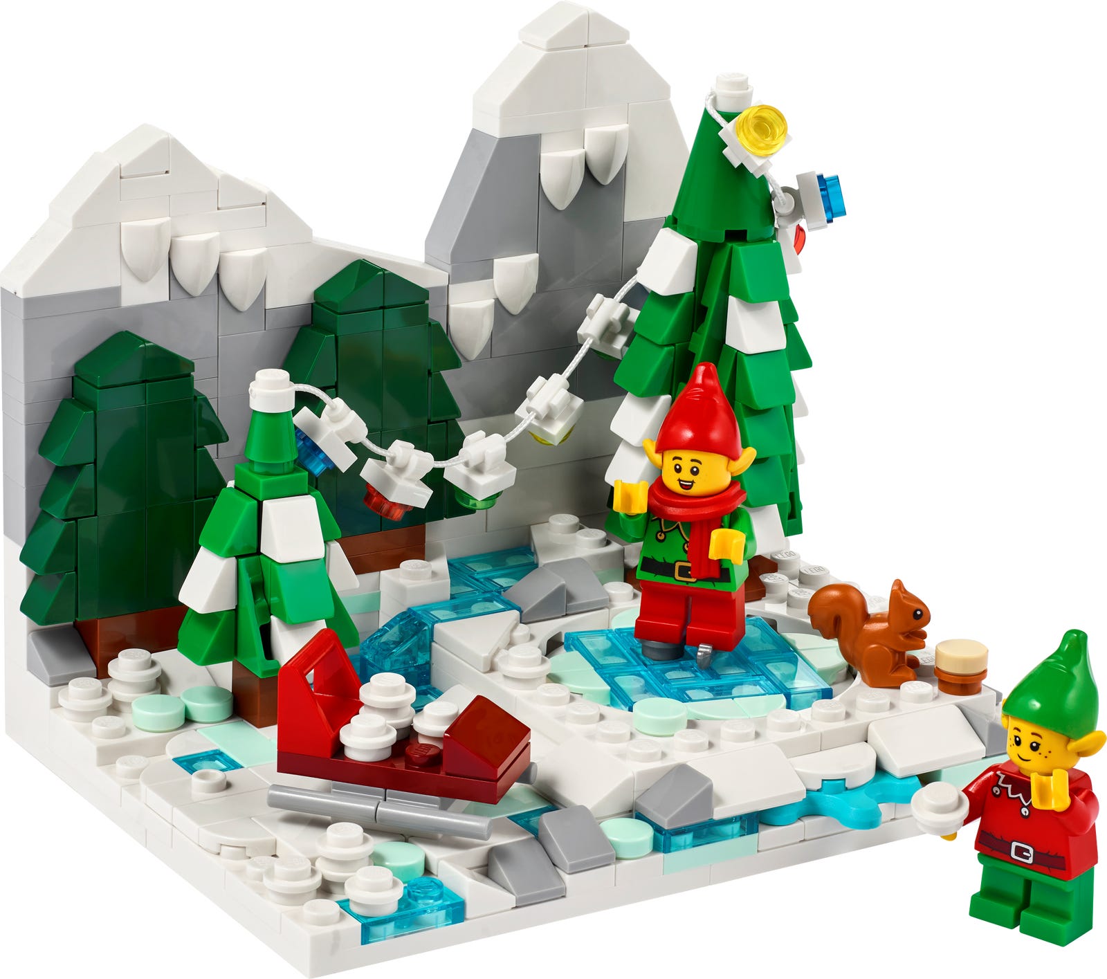 LEGO Christmas Winter Elves Scene (40564-1)