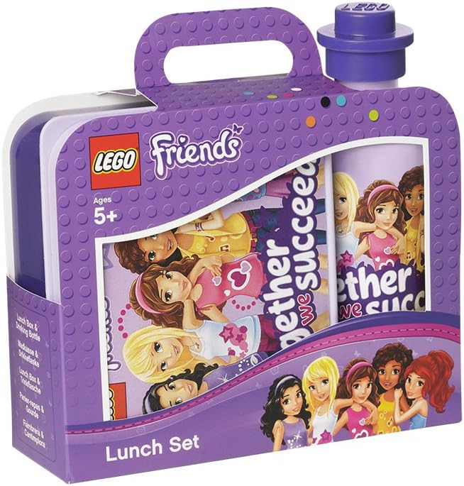 LEGO Houseware Friends Together We Succeed Lunch Set - Purple (40591732-1)