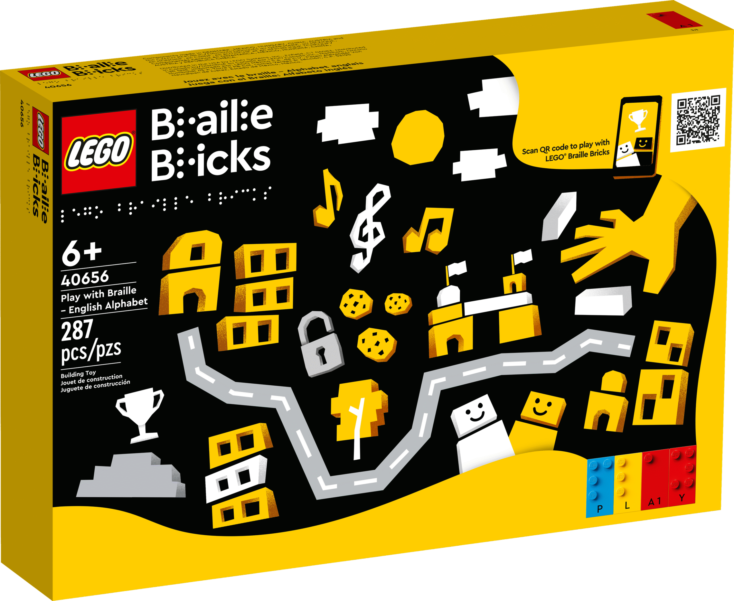 LEGO Other Play with Braille - English Alphabet (40656-1)