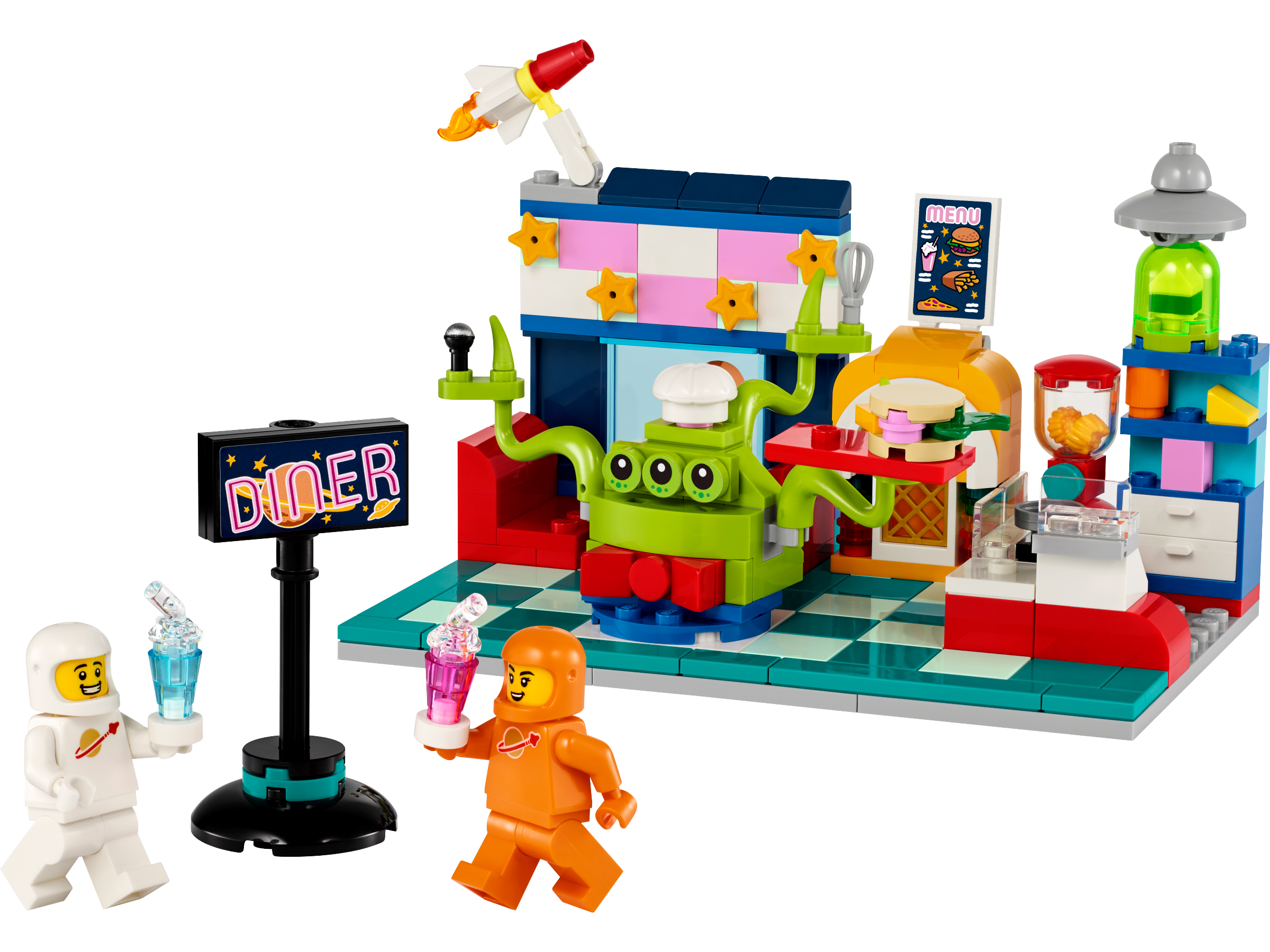 LEGO Promotional Alien Space Diner (40687-1)