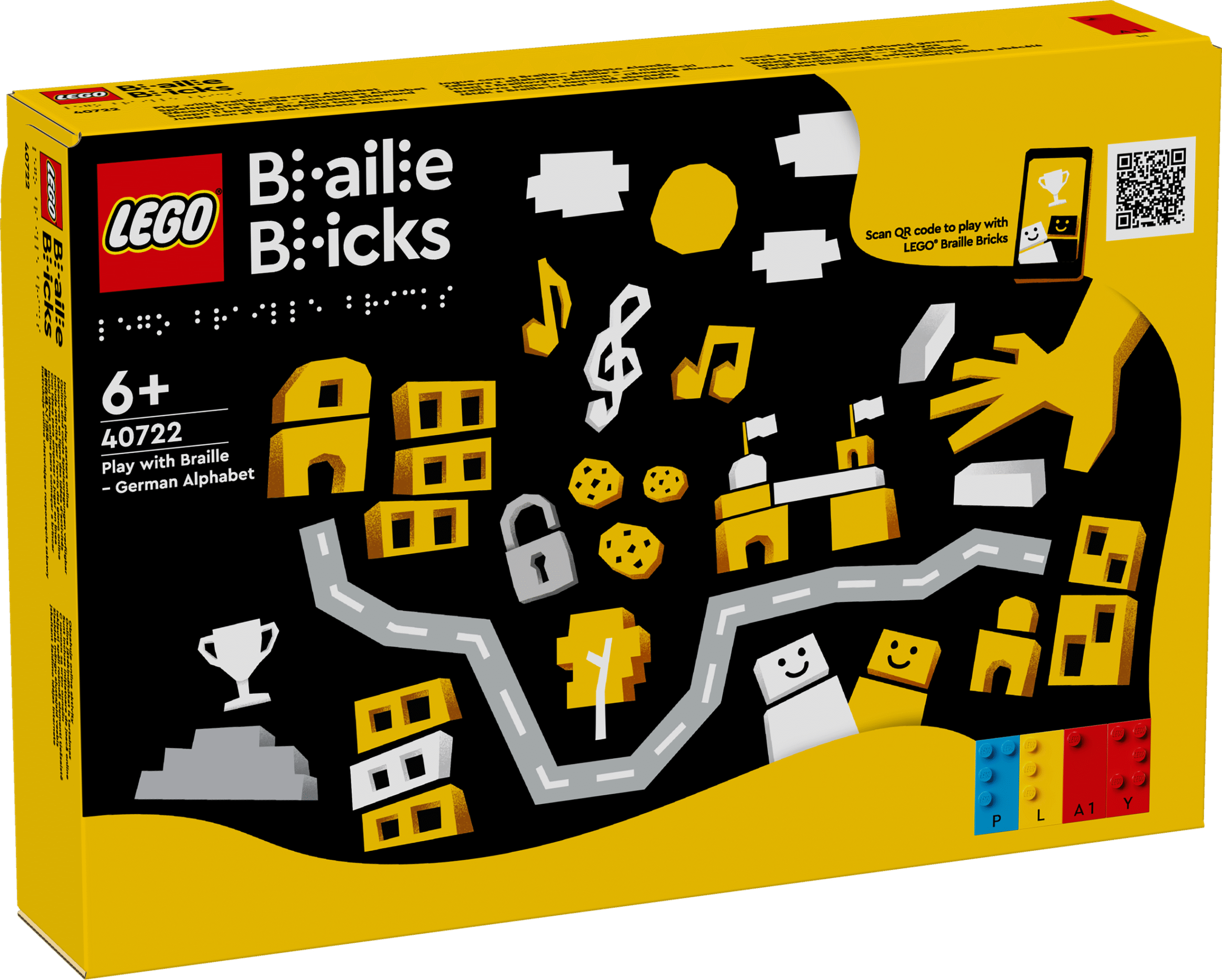 LEGO Other Play with Braille - German Alphabet (40722-1)
