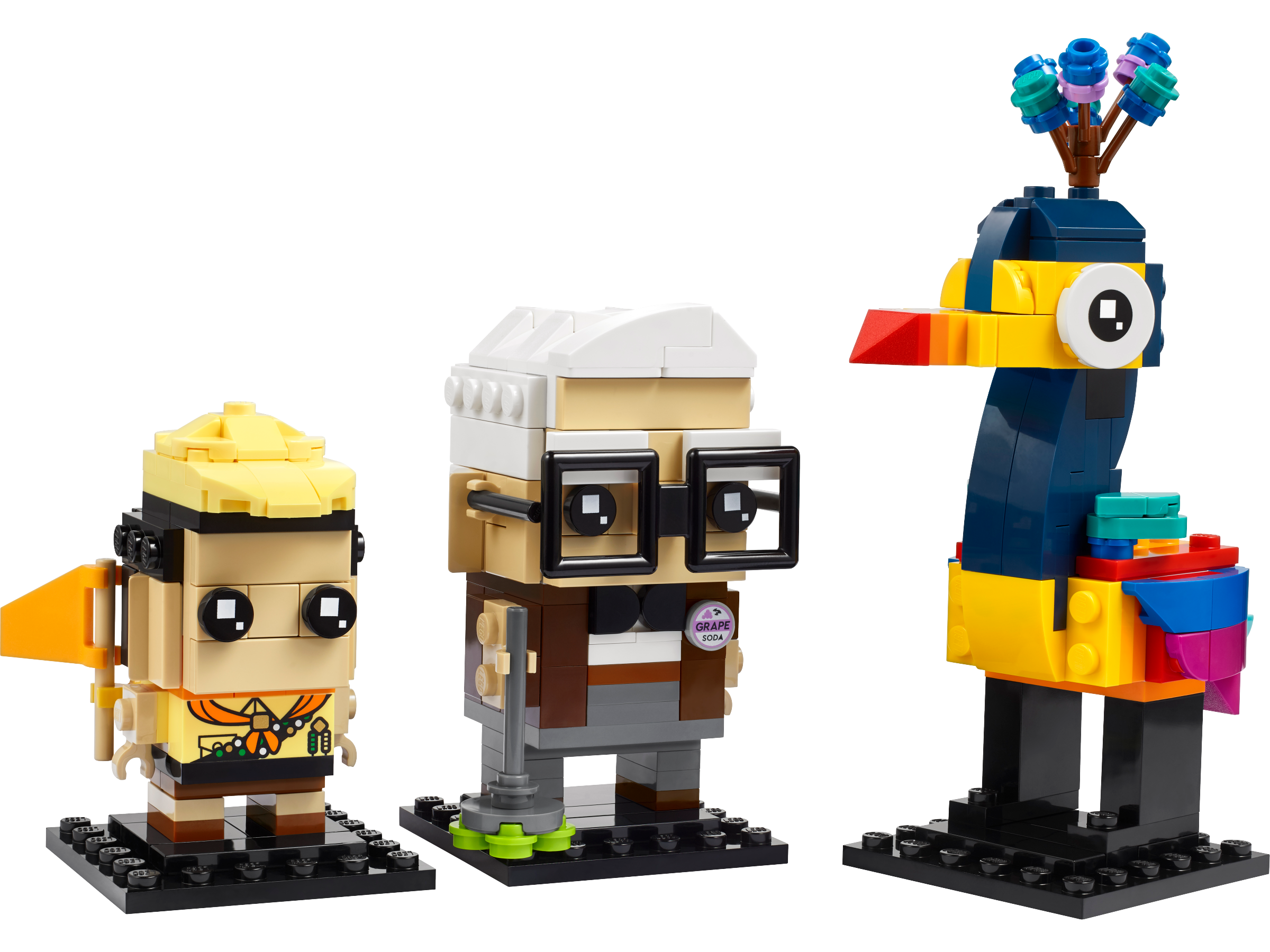 LEGO Brickheadz Carl, Russell & Kevin (40752-1)