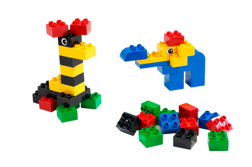 LEGO Basic Set Brick Bucket, Small (Explore) (4080-1)