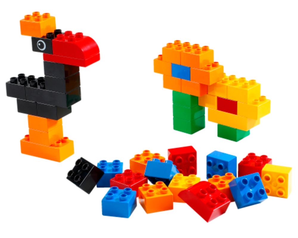 LEGO Basic Set Bucket (Explore) (4084-1)