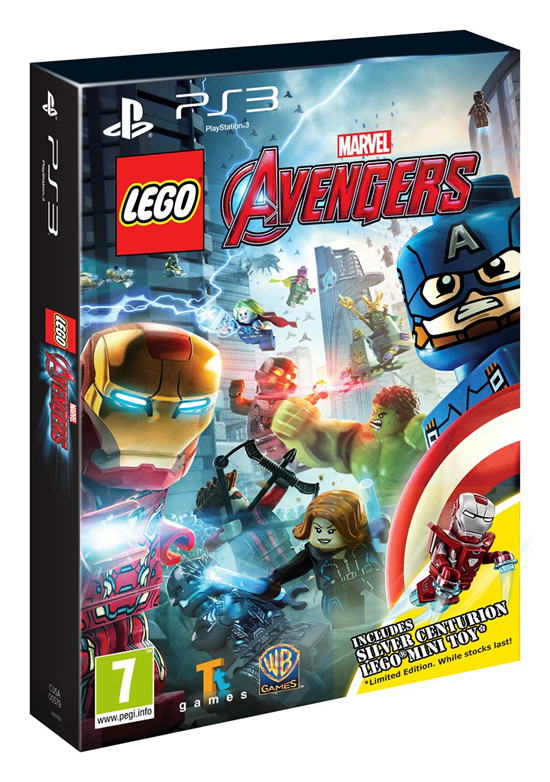 LEGO Video Games and Accessories Marvel Avengers with Silver Centurion Minifigure - PS3 (4084039-1)
