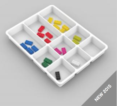 LEGO Storage Sorting Tray (4096-2)