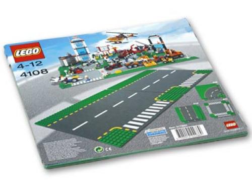 LEGO Town T-Junction Road Plates (4108-1)