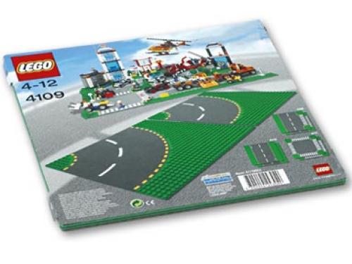 LEGO Town Curved Road Plates (4109-1)