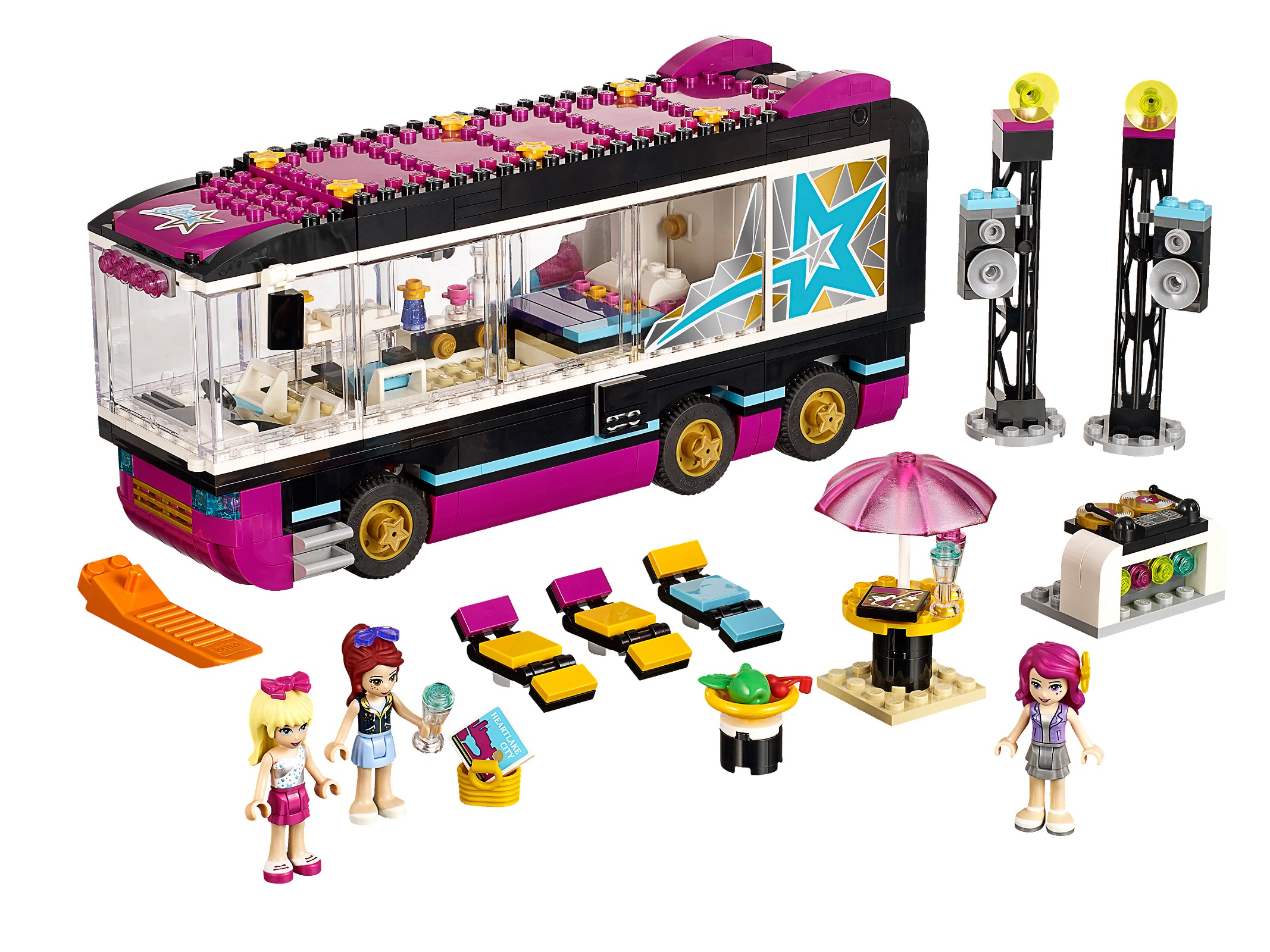 LEGO Friends Pop Star Tour Bus (41106-1)