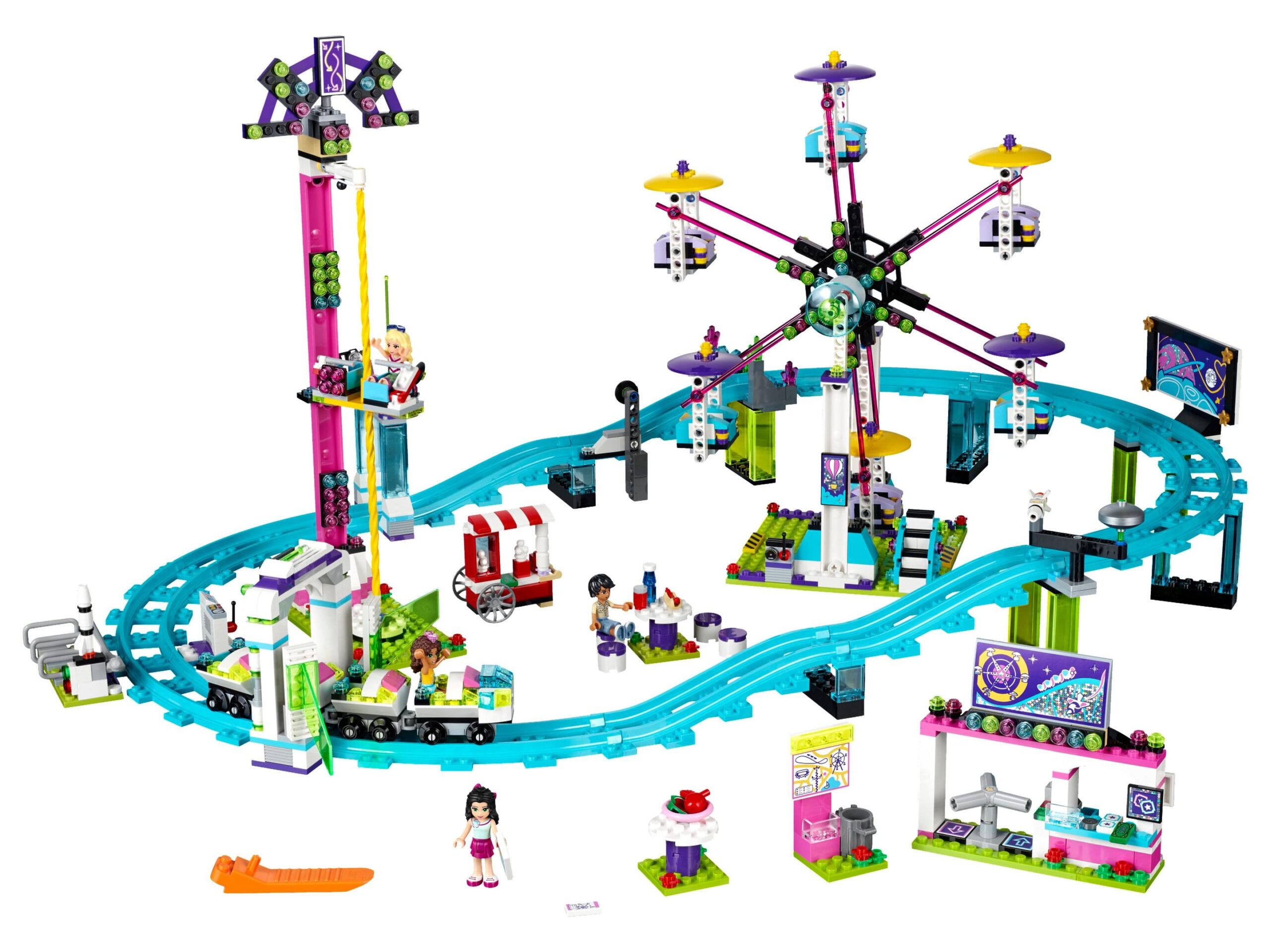 LEGO Friends Amusement Park Roller Coaster (41130-1)