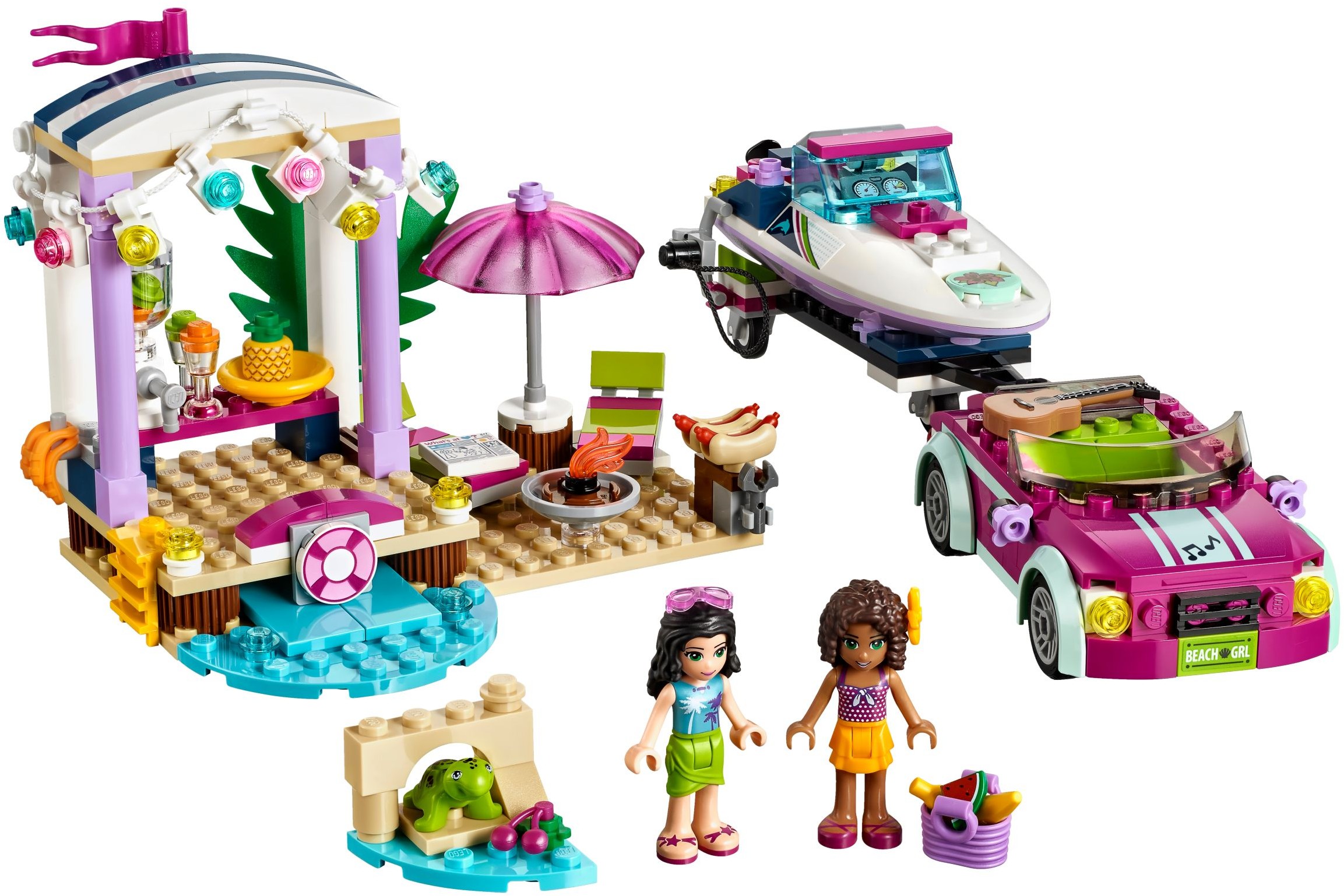 LEGO Friends Andrea's Speedboat Transporter (41316-1)