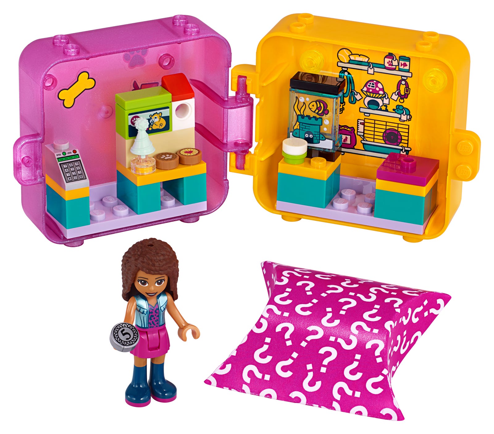 LEGO Friends Andrea's Shopping Play Cube (41405-1)
