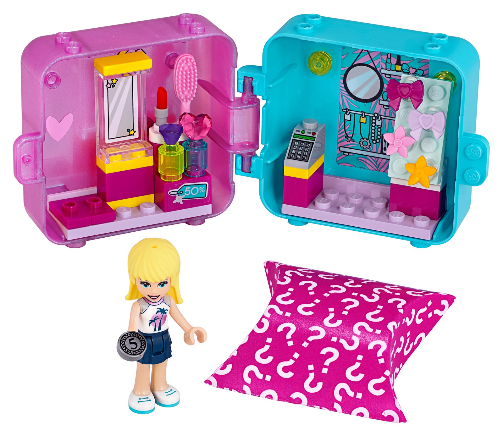 LEGO Friends Stephanie's Shopping Play Cube (41406-1)