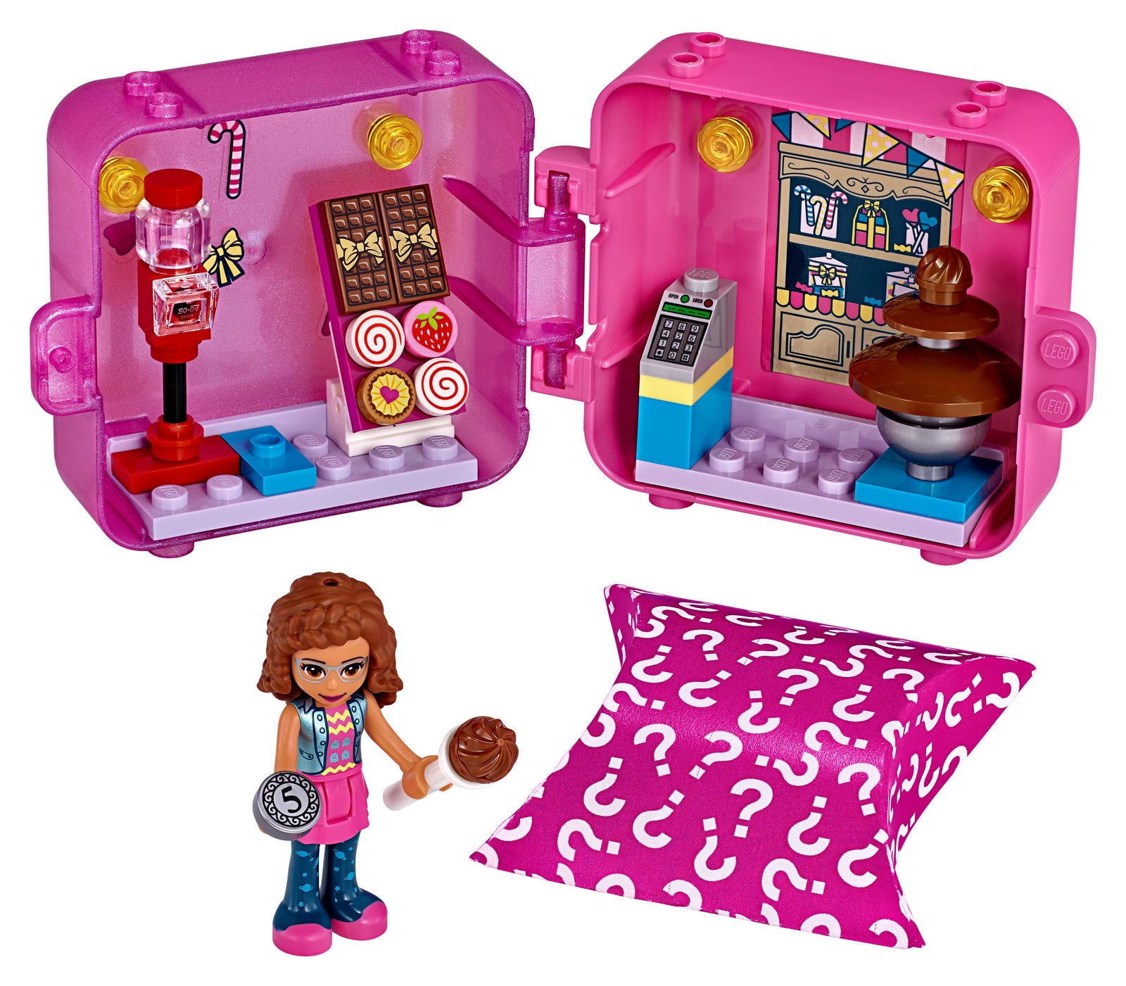 LEGO Friends Olivia's Shopping Play Cube (41407-1)