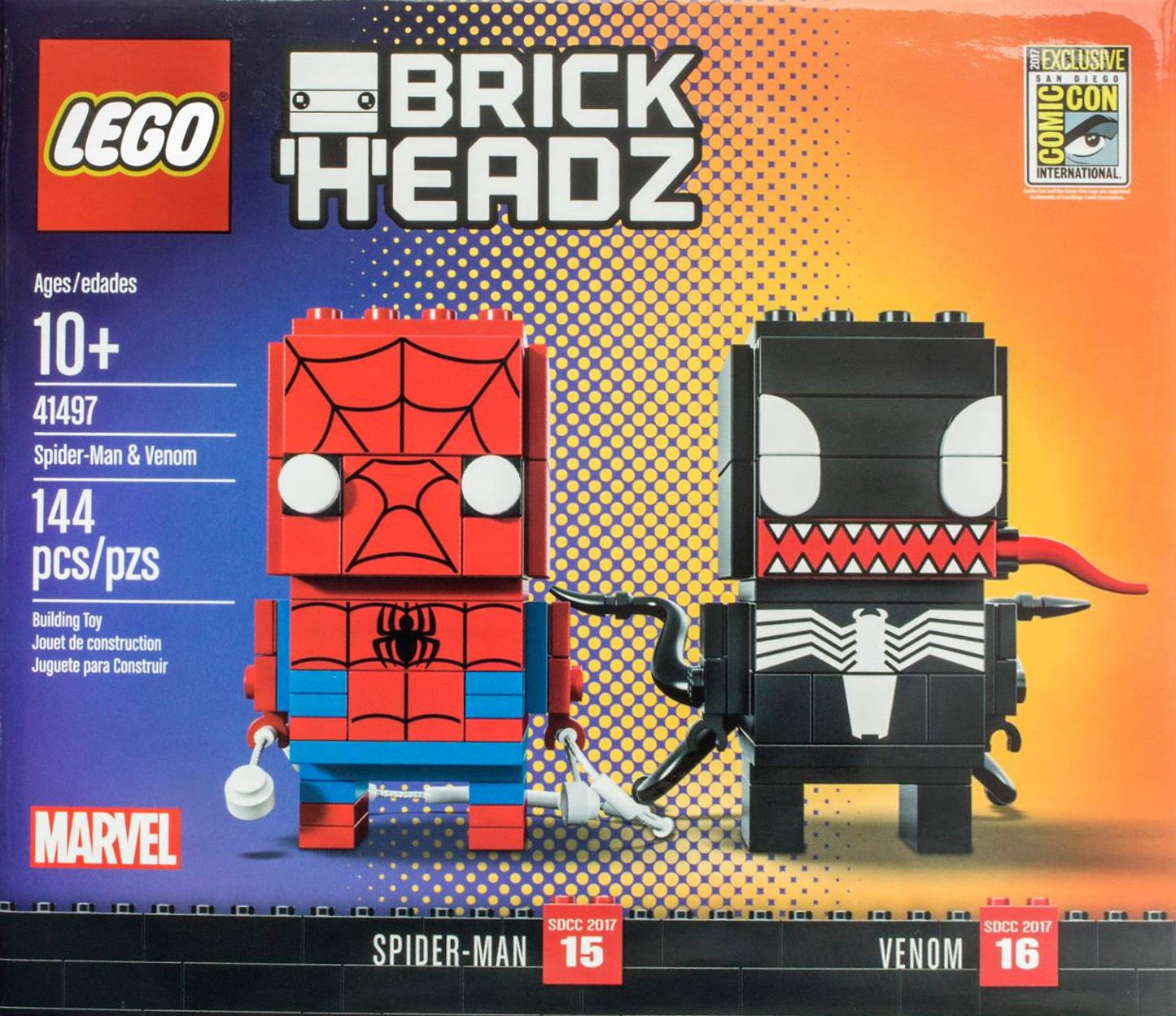 LEGO Brickheadz Spider-Man & Venom (41497-1)