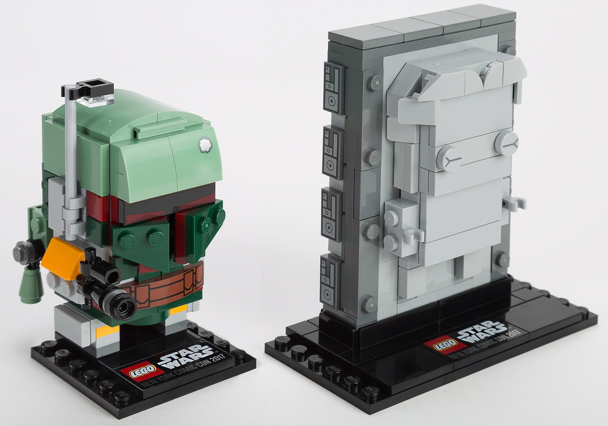LEGO Brickheadz Boba Fett & Han Solo in Carbonite (41498-1)