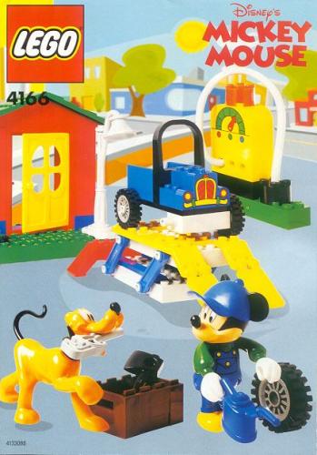 LEGO Mickey Mouse Mickey's Car Garage (4166-1)